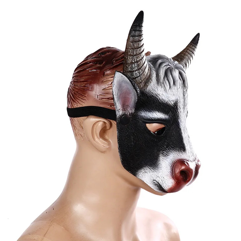 Cosplay Prop Foam - Masque de Vache 3D Réaliste en
