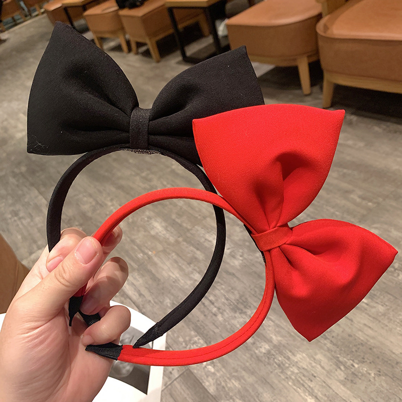 Cosplay Floating Prop - Mignon filles rouge grand arc bandeau