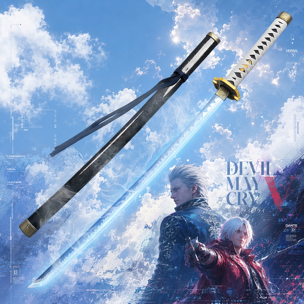 Cosplay Prop Katana - Katana DMC Vergil Devil May Cry