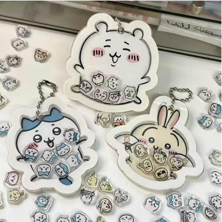 Cosplay Prop Diy - Porte-clés en acrylique JiiKawa, breloque mignonne