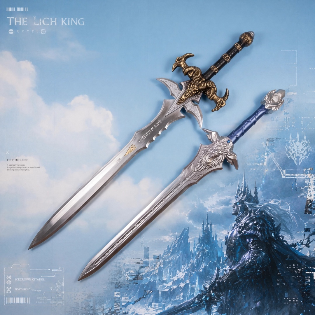 Cosplay Prop Katana - Épée de cosplay anime Frostmourne Menethil