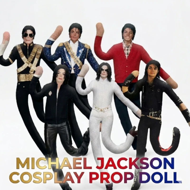 Cosplay Fire Prop - Nouvelle Poupée en Peluche Michael Jackson