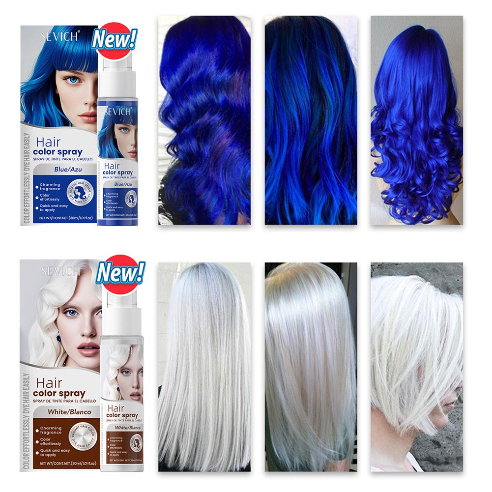 Hair Spray Color - Spray de teinture capillaire jetable, 8