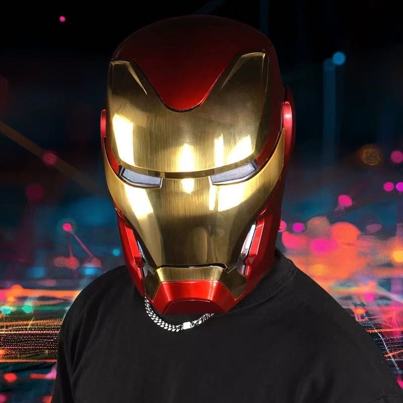 Cosplay Fire Prop - Casque portable Iron Man Mk50 à