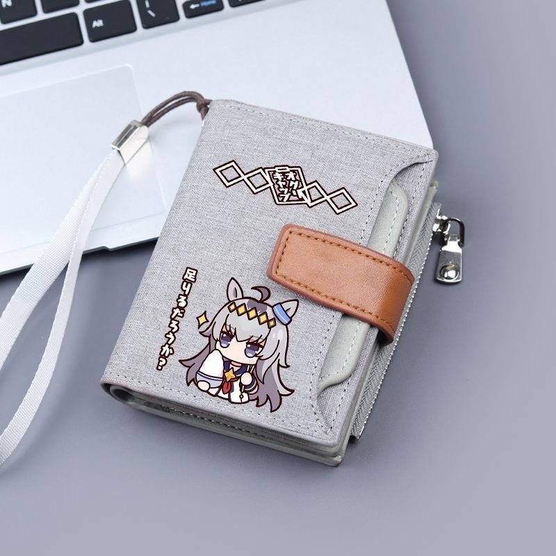 Cosplay Prop Bag - Portefeuille de cosplay Oguri Cap, porte-carte