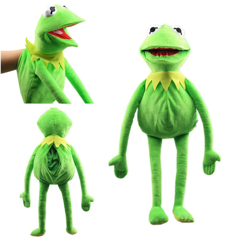 Cosplay Plushie Prop - Marionnette de main grenouille en peluche