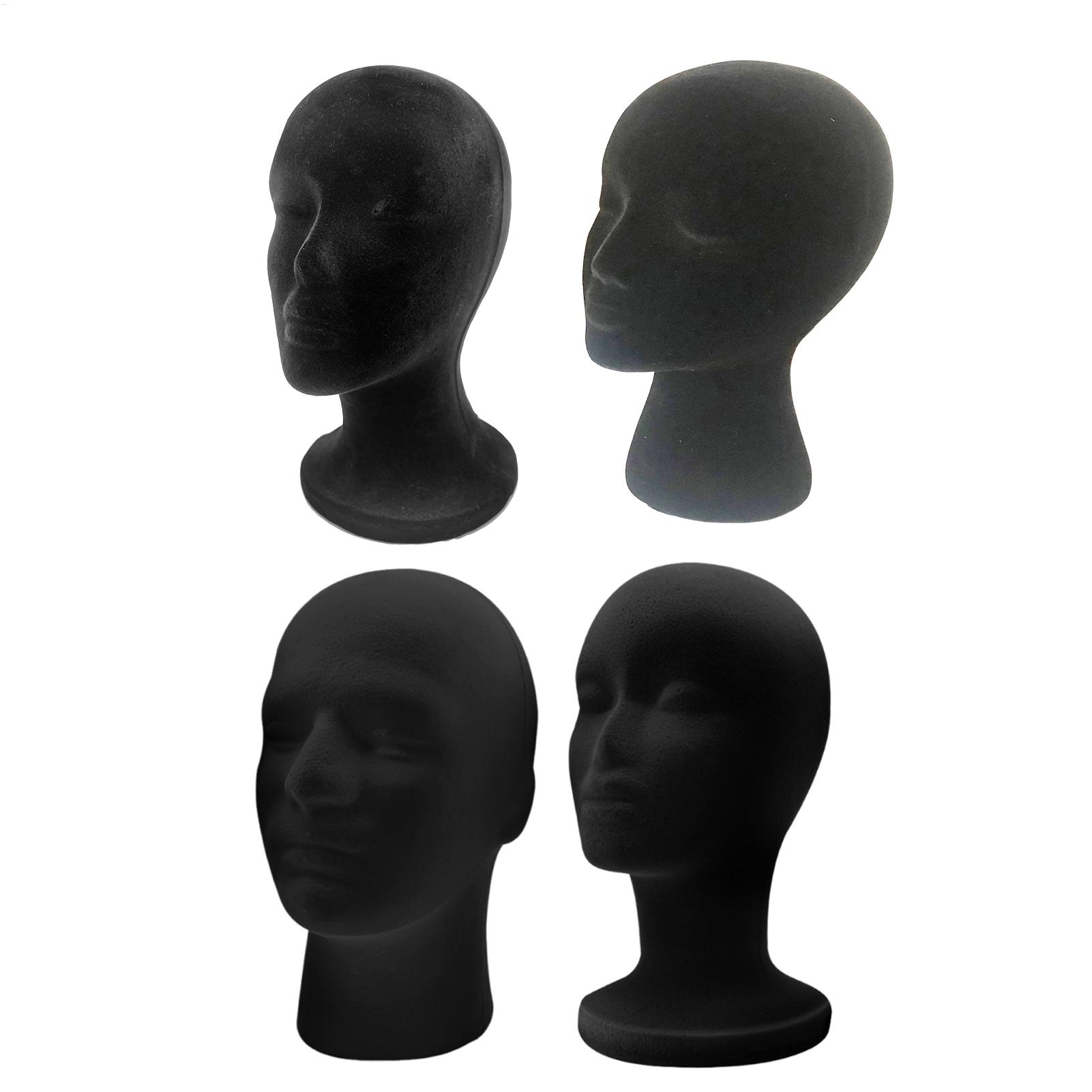 Cosplay Prop Foam - Tête de Mannequin noire en mousse
