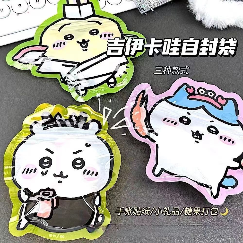 Cosplay Prop Diy - Sacs auto-scellants mignons Chiikawa pour le