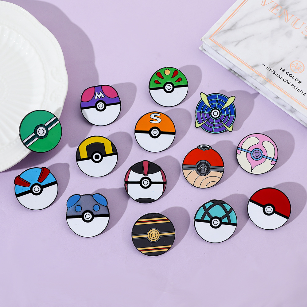 Broches en émail de dessins an - Pokeball Cosplay Prop avis et prix