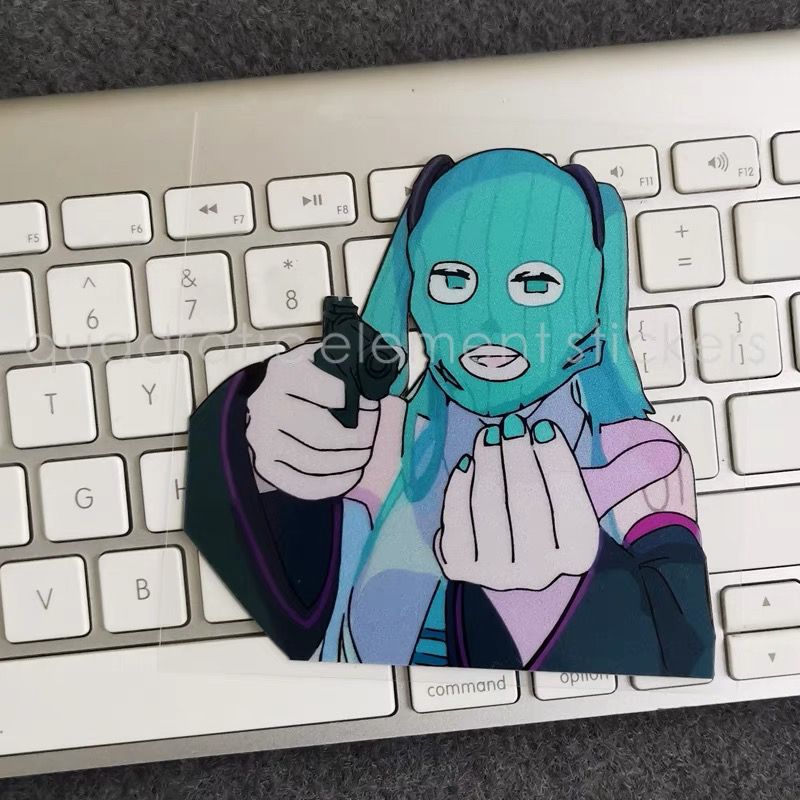 Autocollant Moto Miku Étanche  - Cosplay Prop Diy avis et prix