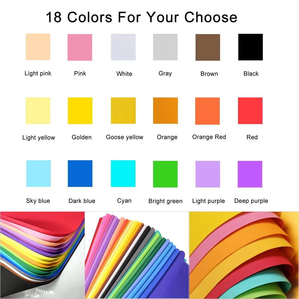 Feuilles de mousse EVA colorée - Cosplay Prop Foam avis et prix