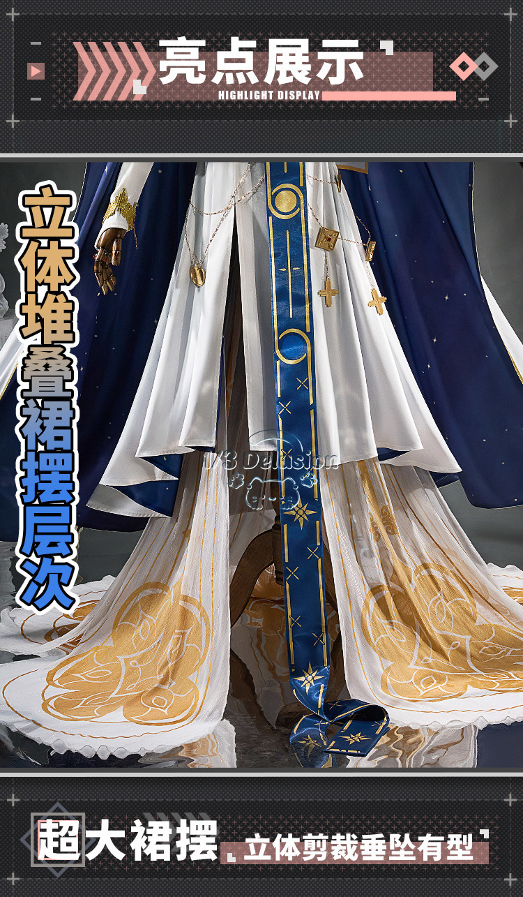 Costume de cosplay Arknights L - Cosplay Prop Filler avis et prix