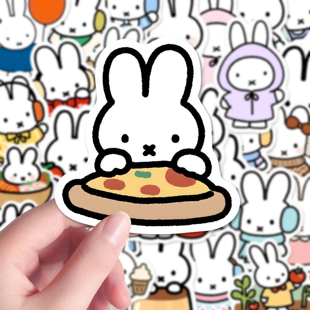 80 autocollants Kawaii Miffy m - Cosplay Floating Prop avis et prix