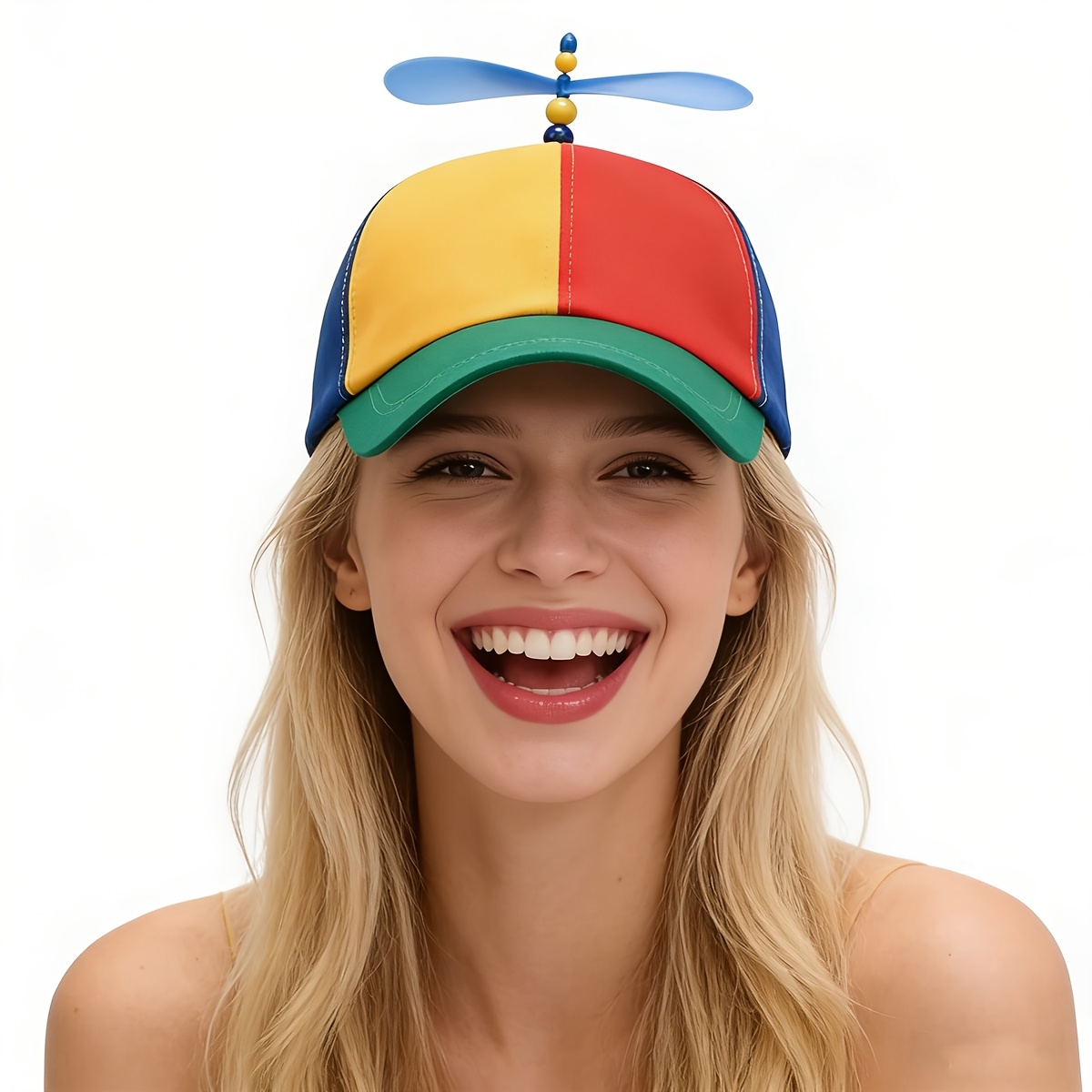Chapeau à hélices multicolores - Cosplay Fireball Prop avis et prix